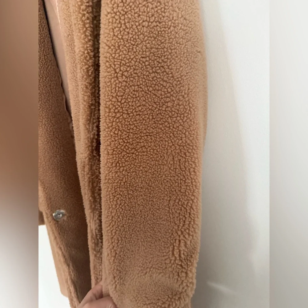 Vici long teddy coat - Picture 10 of 13